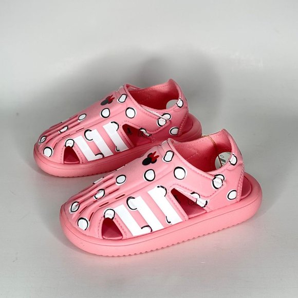 adidas x Disney 'Minnie Mouse' Toddler Girls Water Sandals NIB - Picture 4 of 9